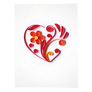 グリーティングカード Heart gift enclosur GE521 953-954