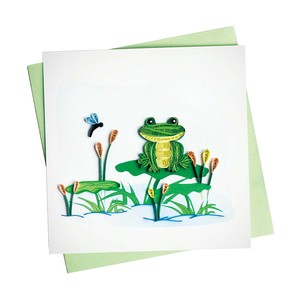 グリーティングカード Frog BL1017　お祝い　プレゼント　ギフト