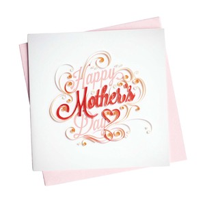 グリーティングカード Happy Mother's Day letter　お祝い　プレゼント　ギフト