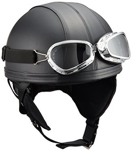 TNK工業 スピードピット RD-98 LEATHERヘルメット レザーブラック (58-60未満) 50805