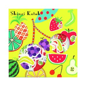 SEAL-DO Stickers Flake Sticker Fruits Made in Japan