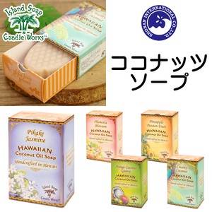 ■除菌・抗菌・関連グッズ特集■　Island　Soap＆Candle　Works　ココナッツソープ