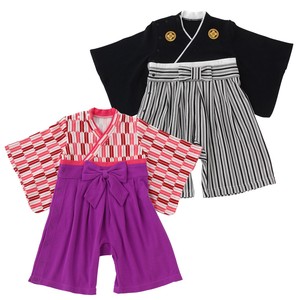 袴オール ロンパース 和装 和風 ベビー服 赤ちゃん 男の子 女の子