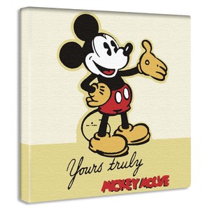【アートデリ】ミッキーマウスのファブリックパネル      dsny-1710-16