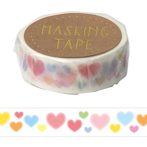Washi Tape Sticker Gift Washi Tape Funwari Heart 15mm