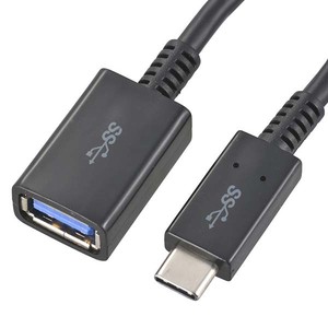 USB Type-Aメス/USB3.1 Gen1 Type-C ケーブル（0.15m）
