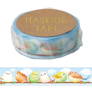 Washi Tape Gift Washi Tape Animals Little Bird 15mm