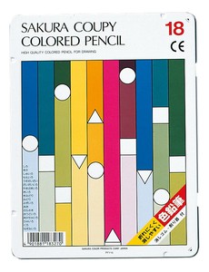 Colored Pencils Standard Sakura SAKURA CRAY-PAS 18-colors