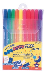 Gel Pen Ball Sign 80 Moon Light Sakura SAKURA CRAY-PAS 10-colors