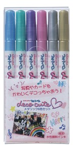 Marker/Highlighter Deco Cute Meta Sakura SAKURA CRAY-PAS 6-color sets