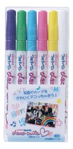 Marker/Highlighter Sakura SAKURA CRAY-PAS 6-color sets
