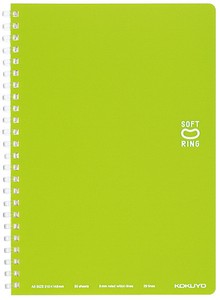 Notebook Soft Ring Note A5 KOKUYO 6mm Ruled Line 3-go