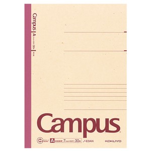 Notebook 7mm Ruled Line Campus-Note KOKUYO 6-go