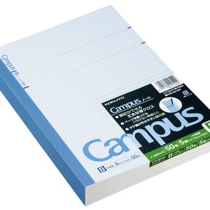 Notebook Campus-Note KOKUYO 6mm Ruled Line 6-go 5-books