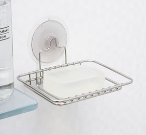 ステンレス 石けん皿 吸盤 ( ソープディッシュ ) / STAINLESS SOAP DISH (SUCTION)