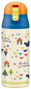 超軽量・コンパクトロック付ワンプッシュステンレスマグボトル 【Mickey Mouse (Vacation)】 スケーター