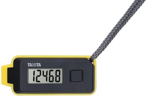 タニタ(TANITA) 〈歩数計〉3Dセンサー搭載歩数計 歩イッスル FB-738-BK(ブラック)