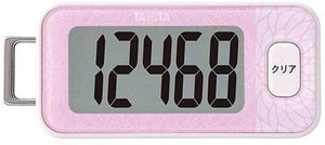 タニタ(TANITA) 〈歩数計〉3Dセンサー搭載歩数計 FB-740-PK(ピンク)