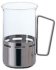 耐熱ホルダーマグカップ（A)【耐熱ガラス】【ホット】【コーヒー】【紅茶】【お茶】