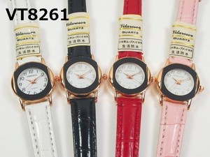 VITAROSOレディース腕時計　PUレザーベルト　日本メーカームーブメント