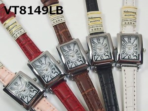 VITAROSOレディース腕時計　PUレザーウォッチ　日本製ムーブメント