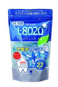 日本製 made in japan クチュッペL-8020 爽快ミント ポーションタイプ22個入(アルコール) K-7095