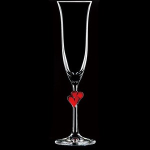 《ドイツ製》シュトルツル　アモーレ　シャンパングラス　レッド （160ml）【スパークリング】【酒】