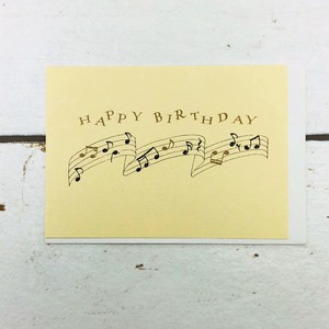 Greeting Card Mini Music Note