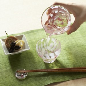 【津軽びいどろ】手に取るとこころ華やぐ日本の美しいグラス ふくらぐらす（片口、盃、グラス）
