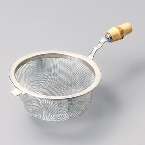 ■【茶器付属品/茶こし/検茶用】検茶茶碗用手付き茶こし(64mm)