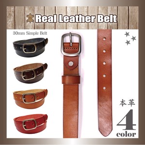 Belt Cattle Leather Spring/Summer Unisex Genuine Leather Simple