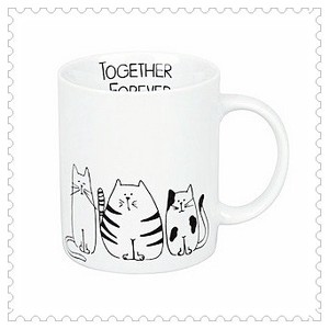 【ドイツ雑貨】KONITZ（コーニッツ） 可愛いネコ達  マグカップ