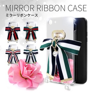 【iPhoneSE（第3世代）/SE2/8/7 ケース】 Mirror Ribbon Case（ミラーリボンケース）
