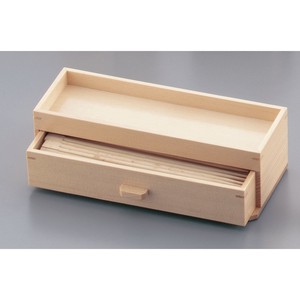 【ヤマコー】 木製　カスター＆箸箱　ナチュラル