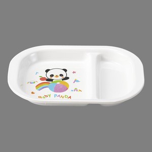【エンテック】 メラミンお子様食器「赤ちゃんパンダ」