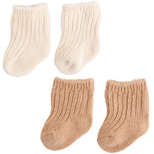 儿童袜子 经典款 棉 粗针织/低针数 有机 简洁