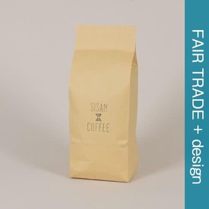 <フェアトレード>業務用コーヒー 深煎 1kg  SISAM COFFEE