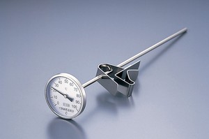 【片力商事】 スライドホルダー付　寸胴鍋用温度計
