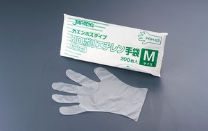ジャパックス　HDポリエチレン手袋