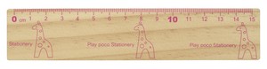プレイポコ　木製定規　15cm