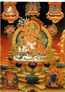 チベットの仏画プロマイド
