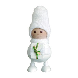 5/29迄 【2024クリスマス予約】[Nordika Design]プレゼントを抱えた白いふとっちょ男の子