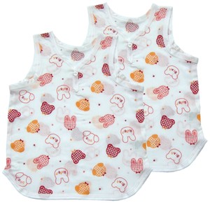 婴儿连身衣/连衣裙 印花 2件每组 日本制造
