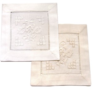 【SALE/セット処分価格】スワトウ産手刺繍コースター