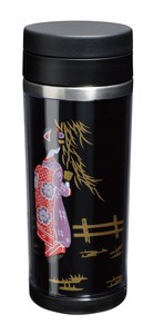 ☆日本伝統技法・蒔絵・MAKI-E Stainless steel Bottle/蒔絵ステンレスボトル　舞妓