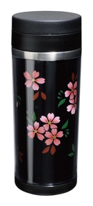 ☆日本伝統技法・蒔絵・MAKI-E Stainless steel Bottle/蒔絵ステンレスボトル　桜