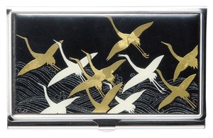 Business Card Holder Silver Card case Makie M