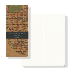 Plain Metro Map Map Series RO-BIKI NOTE