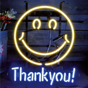 NEON SIGN【SMILE THANK YOU!】ネオンサイン スマイル アメリカン雑貨