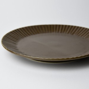 Mashiko ware Small Plate Brown 5.5-sun